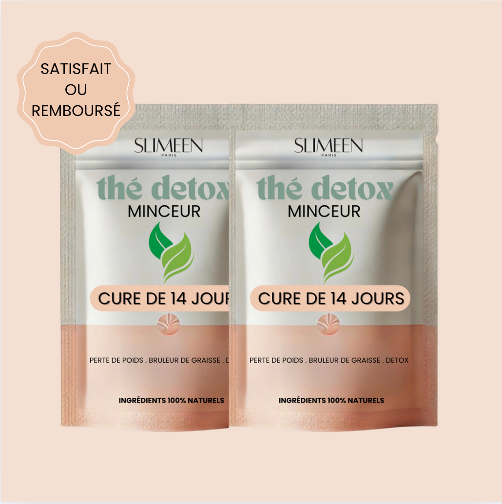 SLIM TEA l Thé minceur détox l 1 cure achetée = 1 cure offerte